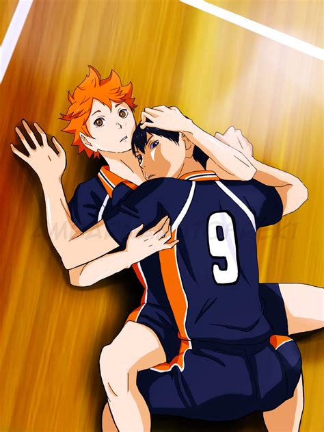 Like, picture him blushing and putting his hand against his mouth, trying to stay quiet because damn is it really him making such noises. . Bottom kageyama x hinata